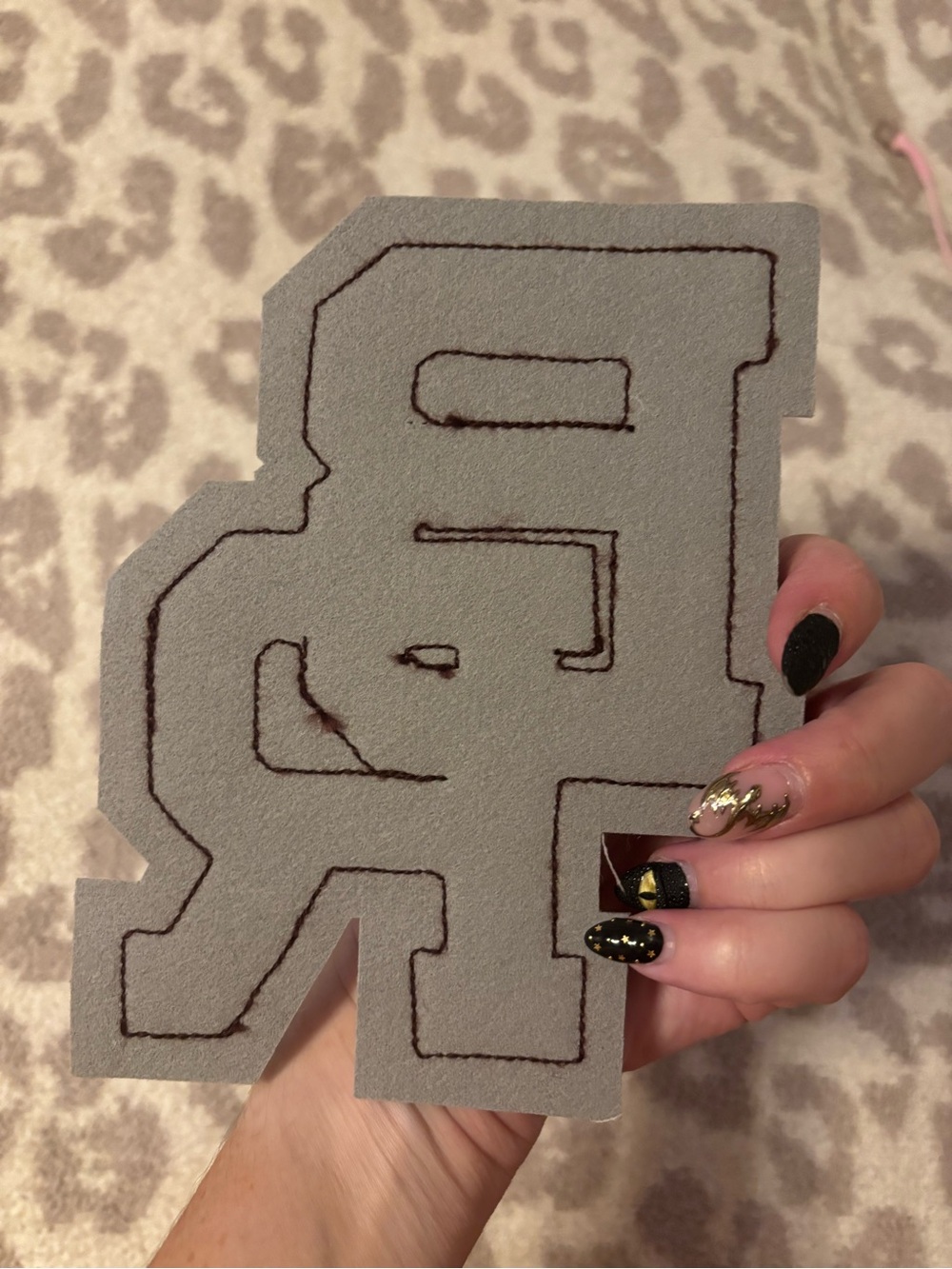 Large Varsity style patch - Picture 3 of 3